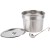 Nemco 66088-10 11 Qt. Stainless Steel Inset Kit with Cover and Ladle addl-1