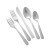 Winco 0002-05 Windsor Medium Weight 18/0 Stainless Steel Dinner Fork (12/Pack) addl-1