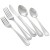 Winco 0005-03 Dots Heavy Weight Mirror Finish Stainless Steel Dinner Spoon (12/Pack) addl-1