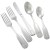 Winco 0006-06 Toulouse Heavy Mirror Finish Stainless Steel Salad Fork (12/Pack) addl-1