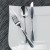 Winco 0010-08 Lisa Heavy Weight Mirror Finish Stainless Steel Dinner Knife (12/Pack) addl-1