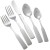 Winco 0025-05 Houston Heavy Weight Satin Finish Stainless Steel Dinner Fork (12/Pack) addl-1