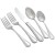 Winco 0036-08 Deluxe Pearl Extra Heavy Stainless Steel Dinner Knife (12/Pack) addl-1