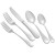 Winco 0037-01 Venice Extra Heavy Stainless Steel Teaspoon (12/Pack) addl-1