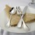 Winco 0037-05 Venice Extra Heavy Stainless Steel Dinner Fork (12/Pack) addl-2