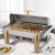 Winco 101A Virtuoso Full Size Roll-Top Chafer with Gold Accent 8 Qt. addl-4