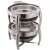 Winco 103B Virtuoso Stainless Steel Round Roll Top Chafer 6 Qt. addl-2