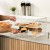Winco ADC-2 Acrylic Countertop Pastry Cabinet with 2 Trays addl-4