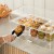 Winco ADC-2 Acrylic Countertop Pastry Cabinet with 2 Trays addl-5