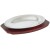 Winco APL-12 Aluminum Oval Sizzling Platter, 12" addl-1