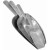 Winco ASFB-7 Aluminum 7 oz. Flat Bottom Scoop addl-1