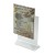Winco ATCH-57 Acrylic Menu Card Holder Displayette 5" x 7" addl-1
