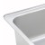 Winco C-WPF6 Full Size Stainless Steel Dripless Water Pan 6" Deep addl-1