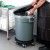 Winco DLR-2 Black Extra Heavy Plastic Dolly 18" addl-4