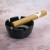 Winco MAS-4K Black Melamine Ashtray 4 Dia. addl-2