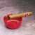 Winco MAS-4R Red Melamine Ashtray 4 Dia. addl-2