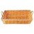 Winco PWBN-16B Oblong Woven Basket with Handle 16"x 11" x 3" addl-1