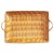 Winco PWBN-16B Oblong Woven Basket with Handle 16"x 11" x 3" addl-2