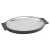 Winco SIZ-11 Stainless Steel Oval Sizzling Platter Only, 11" addl-1