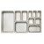 Winco SPJL-406 1/4 Size Anti-Jam 25 Gauge Steam Table Pan 6" Deep addl-1