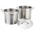 Winco SSDB-20S Stainless Steel 20 Qt. Steamer/Pasta Cooker with Cover addl-1