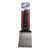 Winco TKP-41 Offset Steak/Burger Turner with 4" x 3" x 3/4" Blade, Black Polypropylene Handle addl-1