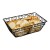 Winco WBKG-9 Rectangular Black Metal Wire Bread Basket 9" addl-1