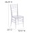 Flash Furniture BH-ICE-CRYSTAL-GG Flash Elegance Crystal Ice Stacking Chiavari Chair addl-1