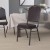 Flash Furniture FD-C01-COPPER-BRN-VY-GG HERCULES Series Crown Back Stacking Banquet Chair with Brown Vinyl/Copper Vein Frame addl-2