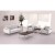 Flash Furniture ZB-LESLEY-8090-CHAIR-WH-GG Lesley Series Contemporary White Leather Chair with Encasing Frame addl-1