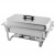 TigerChef Full Size Stainless Steel Chafing Dish with Folding Frame 8 Qt.  addl-1