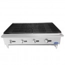 Atosa ATCB-48 Heavy Duty Stainless Steel 48" Char-Rock Broiler addl-3