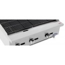 Atosa ATCB-48 Heavy Duty Stainless Steel 48" Char-Rock Broiler addl-5