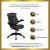 Flash Furniture BL-ZP-804-GG Mid-Back Leather Office Chair with Back Angle Adjustment and Flip-Up Arms addl-3