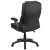 Flash Furniture BT-90275H-GG Extreme Comfort High Back Leather Executive Swivel Office Chair with Flip-Up Arms addl-2