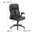 Flash Furniture BT-90275H-GG Extreme Comfort High Back Leather Executive Swivel Office Chair with Flip-Up Arms addl-4