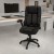 Flash Furniture BT-90275H-GG Extreme Comfort High Back Leather Executive Swivel Office Chair with Flip-Up Arms addl-6