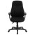 Flash Furniture BT-90297H-A-GG High Back Black Fabric Multi-Functional Ergonomic Chair with Height Adjustable Arms addl-3