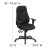 Flash Furniture BT-90297H-A-GG High Back Black Fabric Multi-Functional Ergonomic Chair with Height Adjustable Arms addl-4