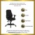 Flash Furniture BT-90297M-A-GG Mid-Back Fabric Multi-Functional Ergonomic Chair with Height Adjustable Arms addl-2