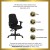 Flash Furniture BT-90297M-A-GG Mid-Back Fabric Multi-Functional Ergonomic Chair with Height Adjustable Arms addl-5