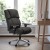 Flash Furniture GO-2149-GG HERCULES Series 24/7 Intensive Use Big & Tall 400 Lb. Capacity Black Fabric Executive Swivel Chair with Lumbar Support Knob addl-3