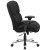 Flash Furniture GO-2149-GG HERCULES Series 24/7 Intensive Use Big & Tall 400 Lb. Capacity Black Fabric Executive Swivel Chair with Lumbar Support Knob addl-1