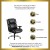 Flash Furniture GO-2149-LEA-GG HERCULES Series 24/7 Intensive Use, Big & Tall 400 Lb. Capacity Black Leather Executive Swivel Chair with Lumbar Support Knob addl-2