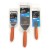 Winco TNH-64 Stainless Steel Square Edge Turner with Orange Nylon Handle, 6-1/4" x 3" addl-1