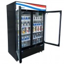 Atosa MCF8733GR Black Two Glass Door Merchandiser Refrigerator 39 " addl-2