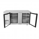 Atosa SBB69GGRAUS1 Stainless Steel Two Glass Door Back Bar Cooler 68" addl-3