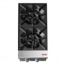 Atosa ACHP-2 Stainless Steel Two Burner Hot Plate, 12" addl-3