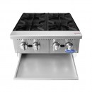 Atosa ACHP-4 Stainless Steel Four Burner Hot Plate, 24" addl-7