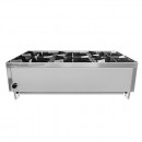Atosa ACHP-6 Stainless Steel Six Burner Hot Plate, 36" addl-4